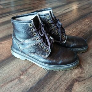 Dr. Martens Roseland dark brown leather boots mens 11